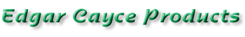 Edgar Cayce Products Logo